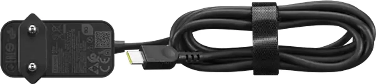 Lenovo GX21L58555 USB-C Laptopnetvoeding 65W - Zwart