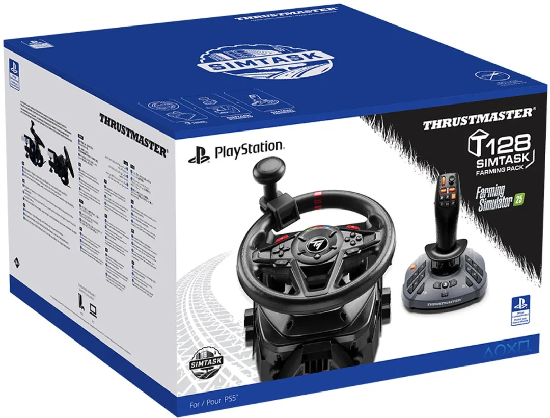 Thrustmaster T128 SimTask Farming Pack - PS5/PC