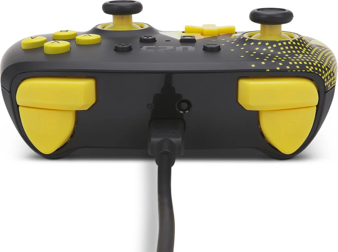 PowerA Draadloze Nintendo Switch Controller Pokémon 025 - 900mAh - Zwart/Geel