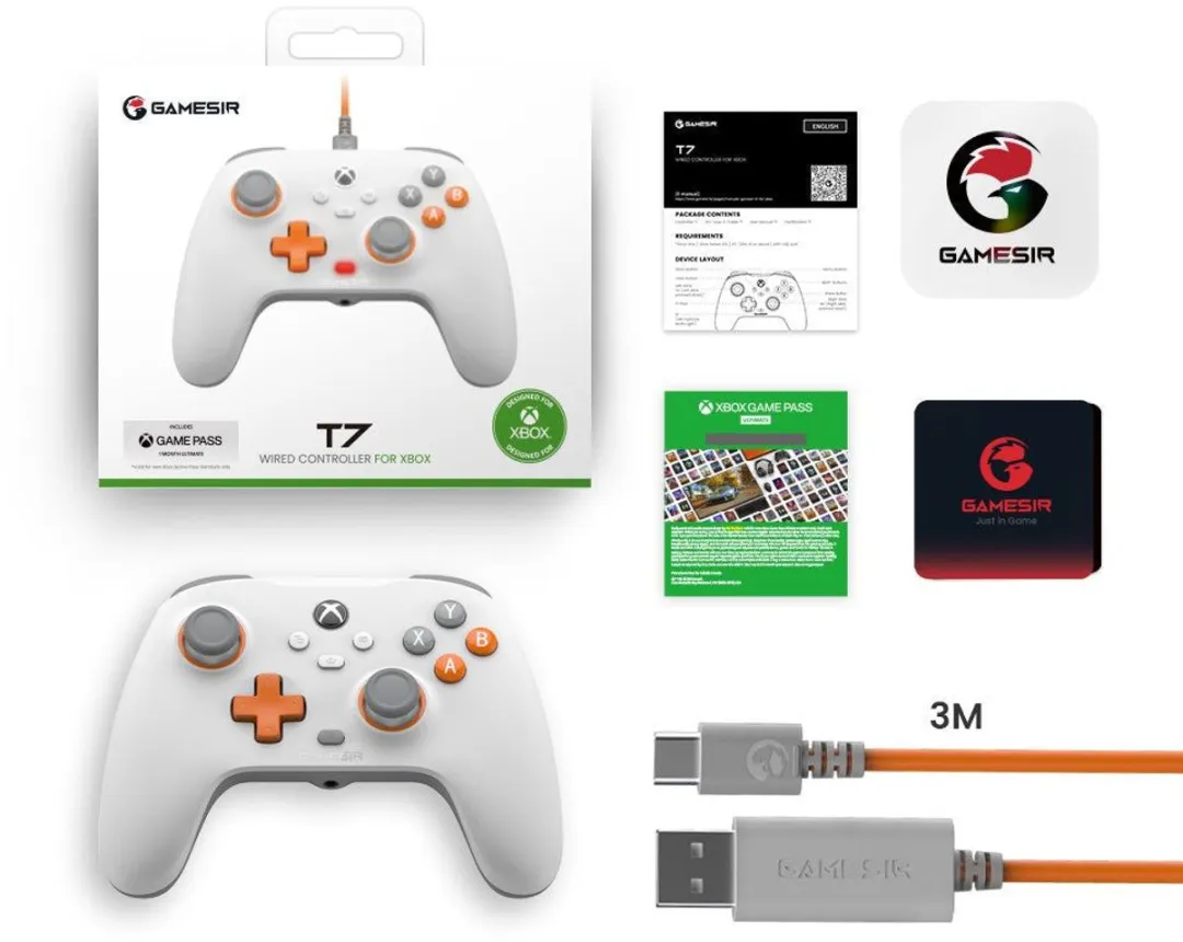 GameSir T7 GST7001 Gamepad - Wit