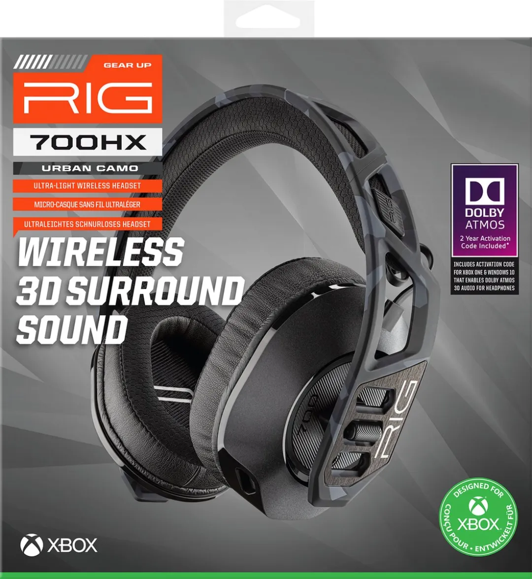 Nacon RIG 700HX Draadloze Gaming Headset Urban Camo