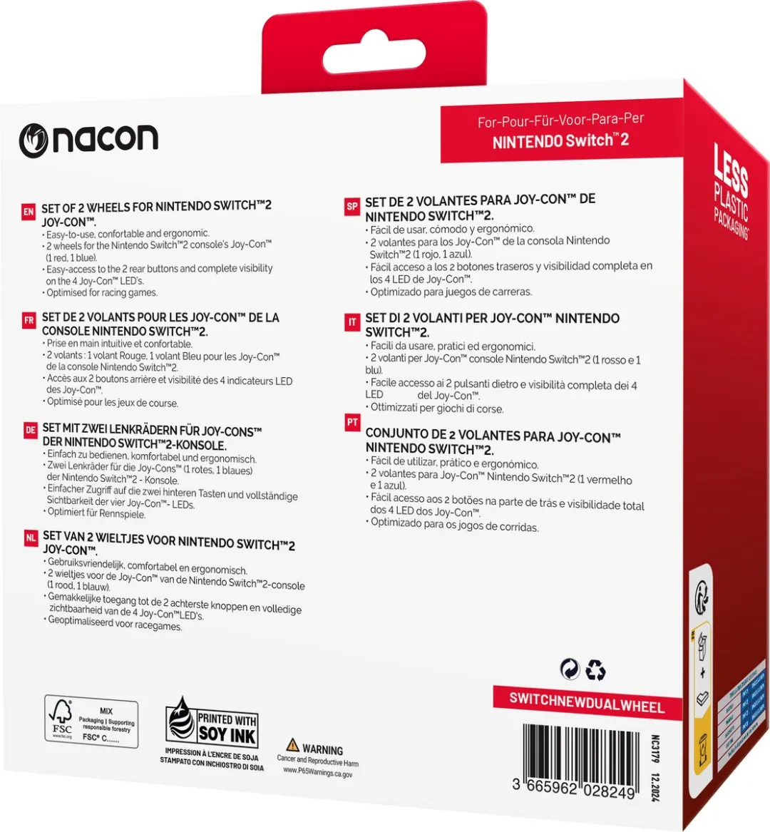 Nacon Switch 2 NA028249 Stuurtjes - 2 Stuks - afbeelding 6 van 6