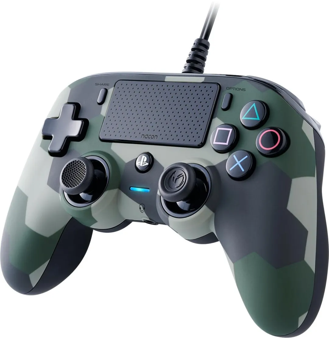 Nacon PS4OFCPADCAMGREEN Bedrade Controller - Camouflage - afbeelding 6 van 6