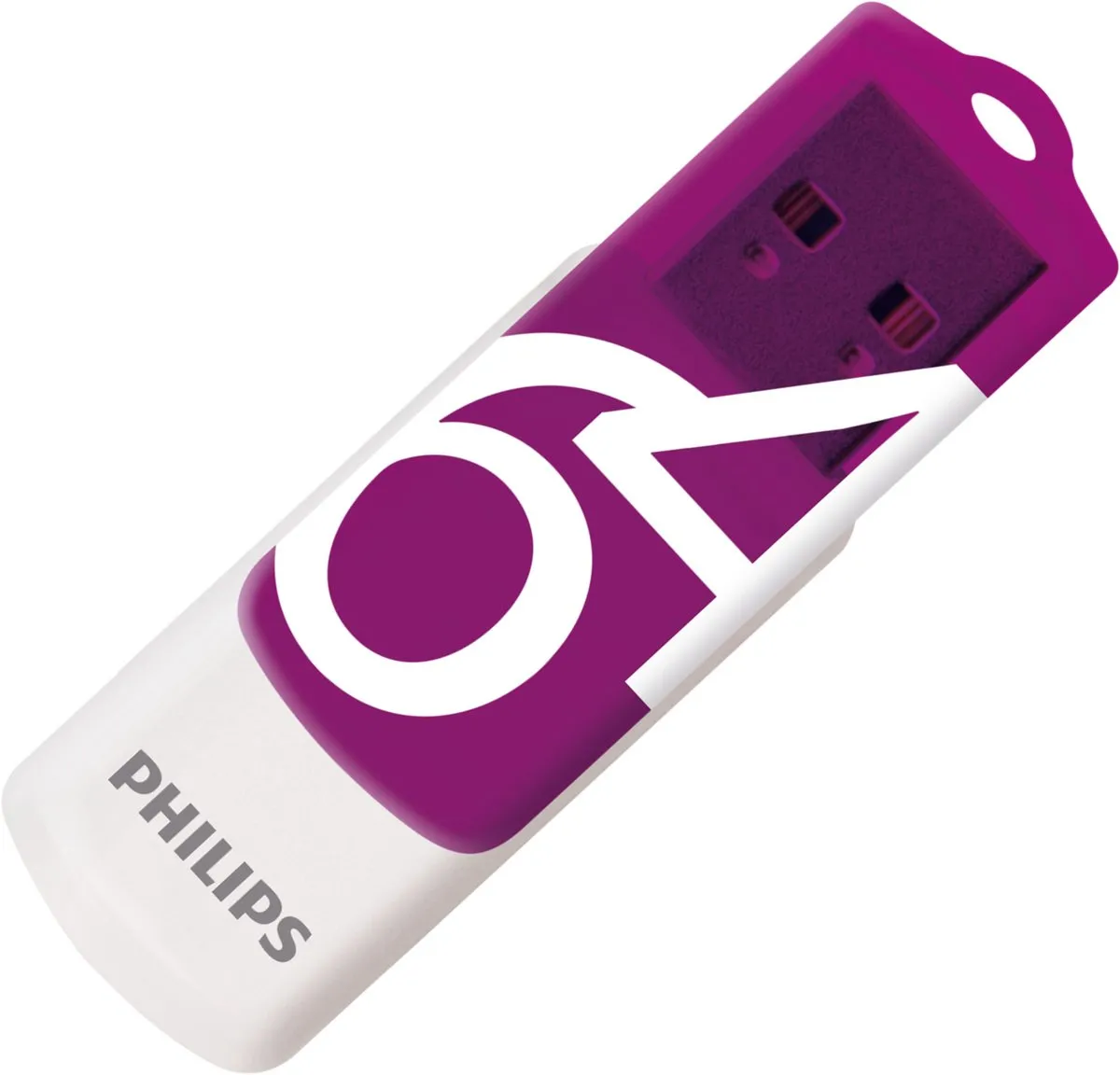 Philips USB Stick FM64FD 64GB - 4 Stuks - Paars/Wit