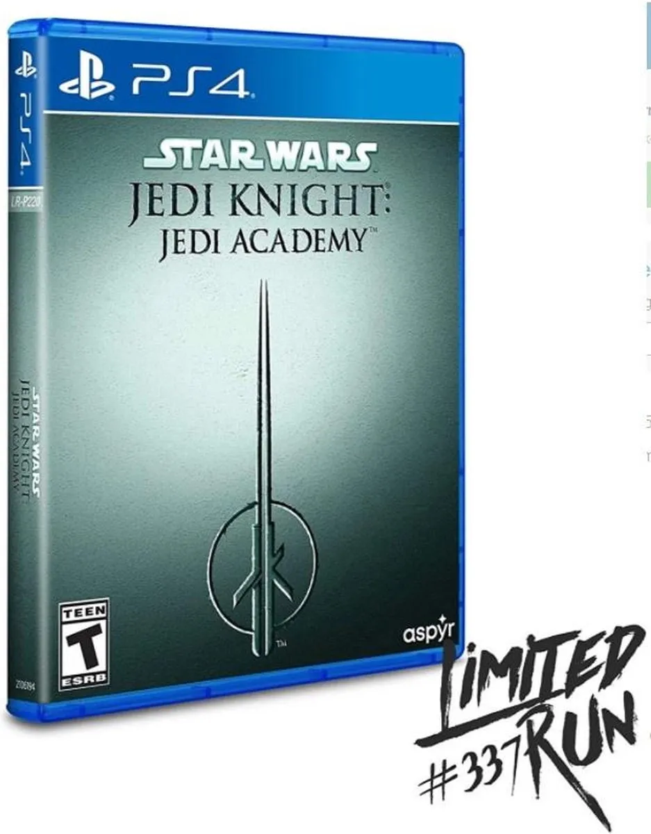 Limited Run Games Star Wars Jedi Knight: Jedi Academy PS4