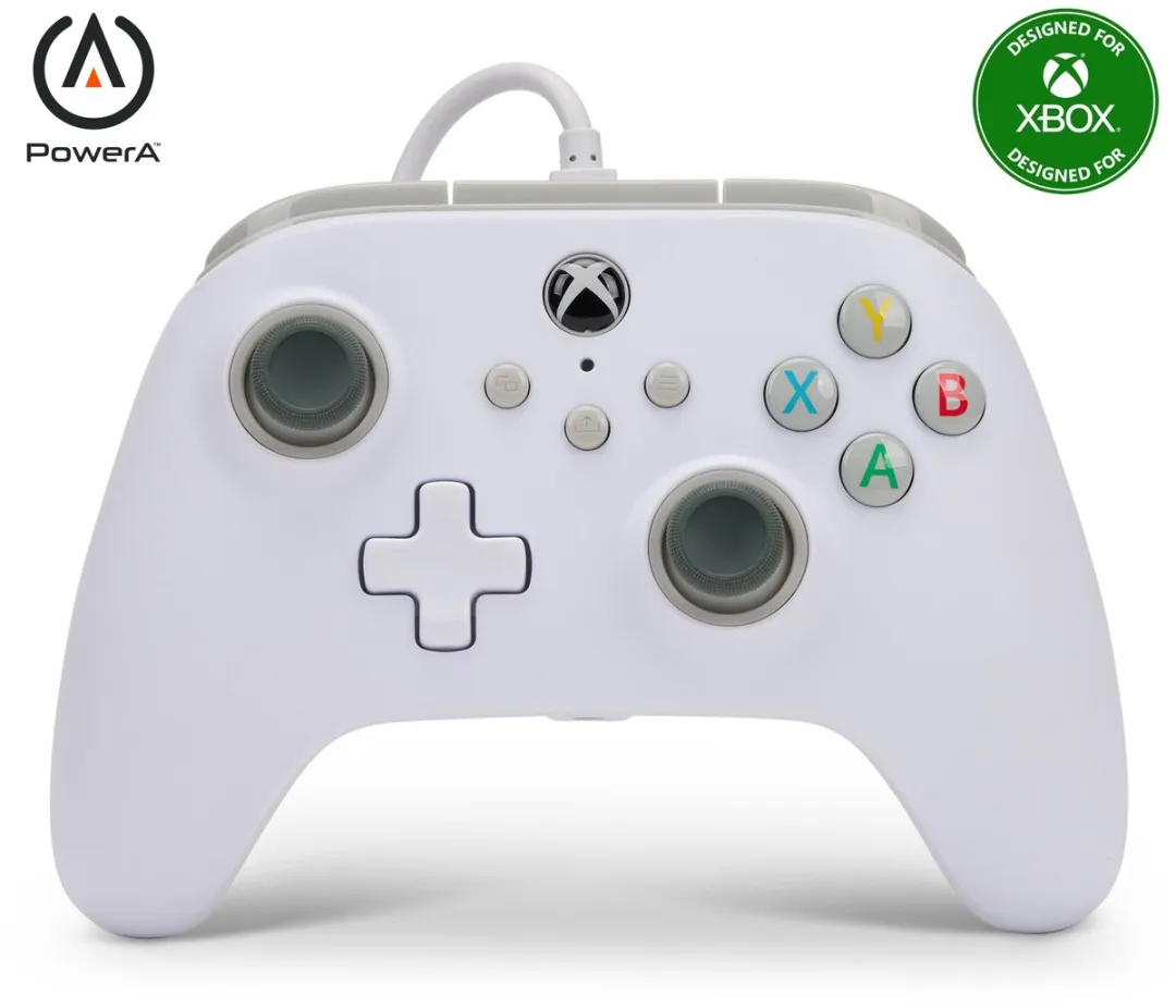 POWERA Bedrade Controller Xbox Series X|S 1519365-02 - Wit