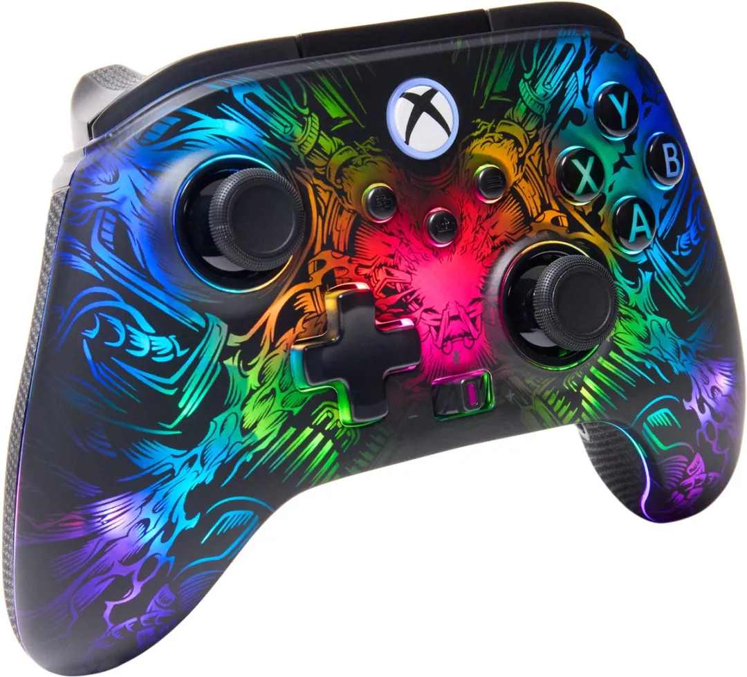PowerA FUSION Pro XBGP0278-01 Draadloze Controller - Lumectra Groen/Zwart