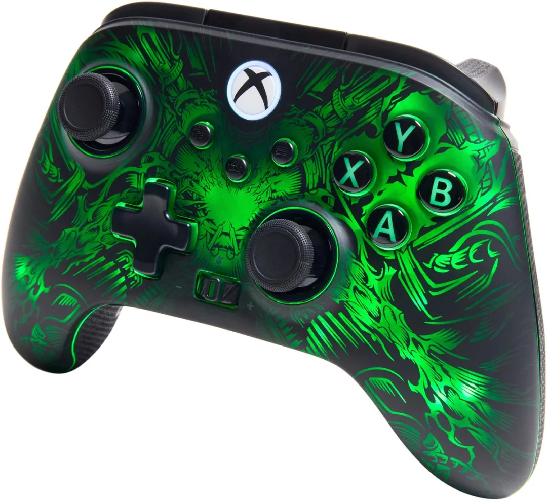 PowerA FUSION Pro XBGP0278-01 Draadloze Controller - Lumectra Groen/Zwart - afbeelding 6 van 6