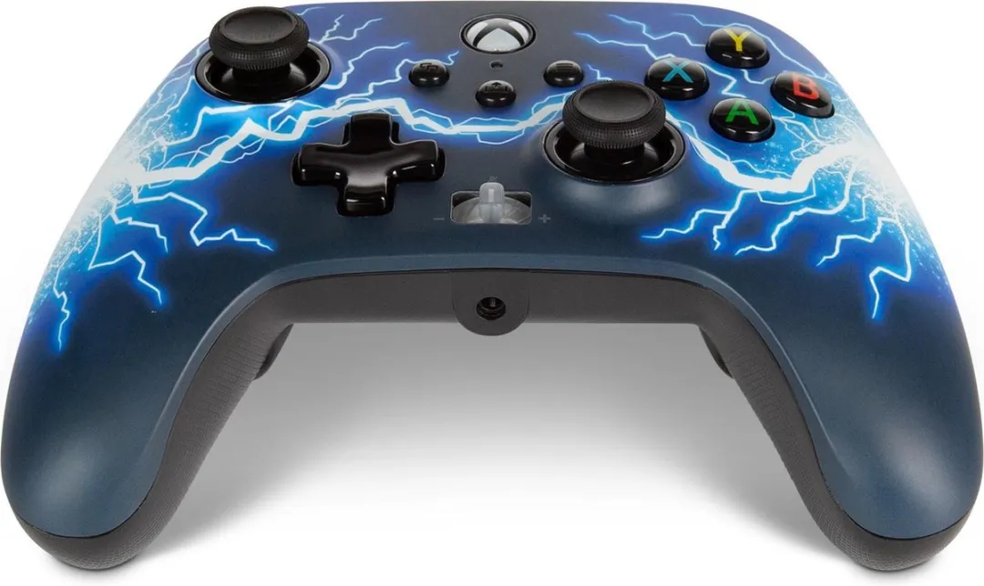 PowerA Geavanceerde Bedrade Controller 1521745-02 - Xbox Series X|S & One - Blauw/Zwart