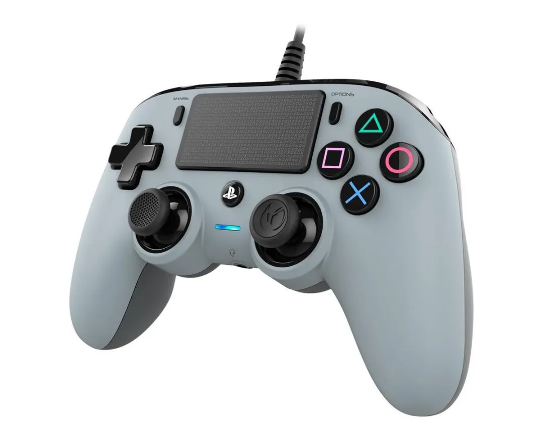 Nacon PS4 Official Licensed Compact Controller - Grijs - PS4OFCPADGREY - afbeelding 2 van 6