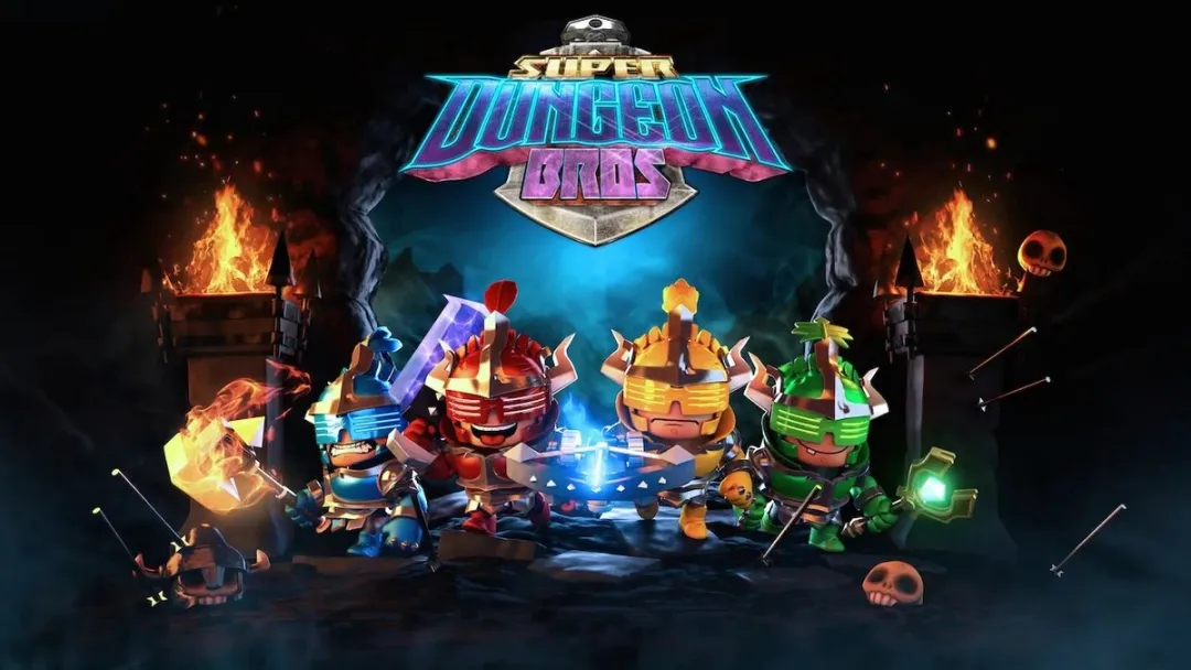 Nordic Games Super Dungeon Bros Windows - 4 Spelers