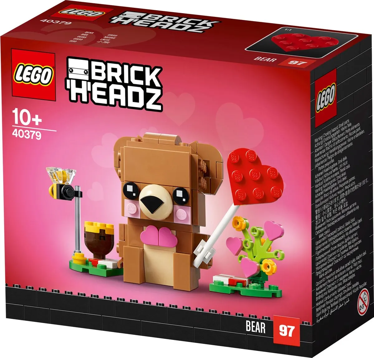LEGO Brickheadz 40379 Valentijnsbeer