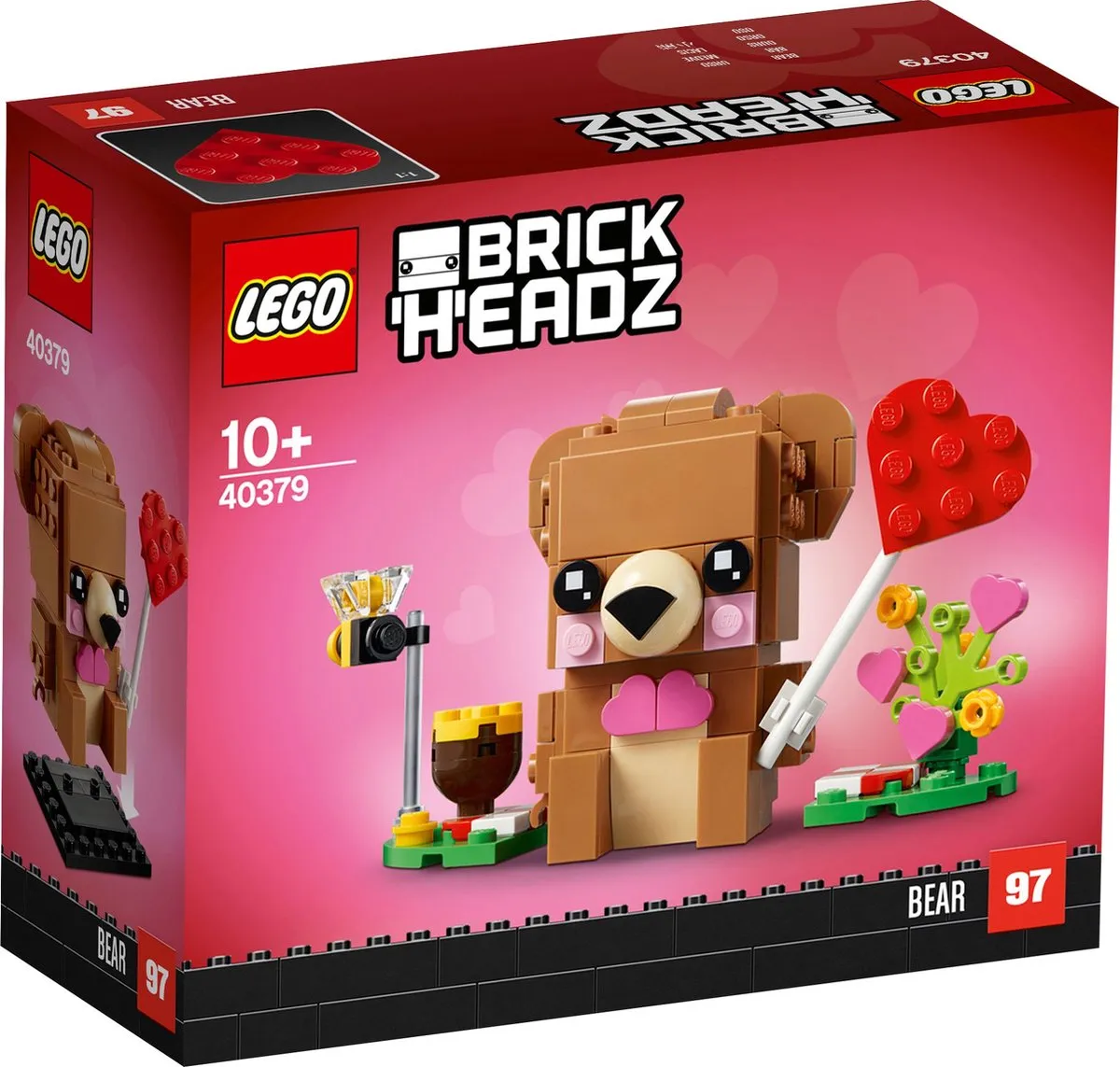 LEGO Brickheadz 40379 Valentijnsbeer - afbeelding 6 van 6