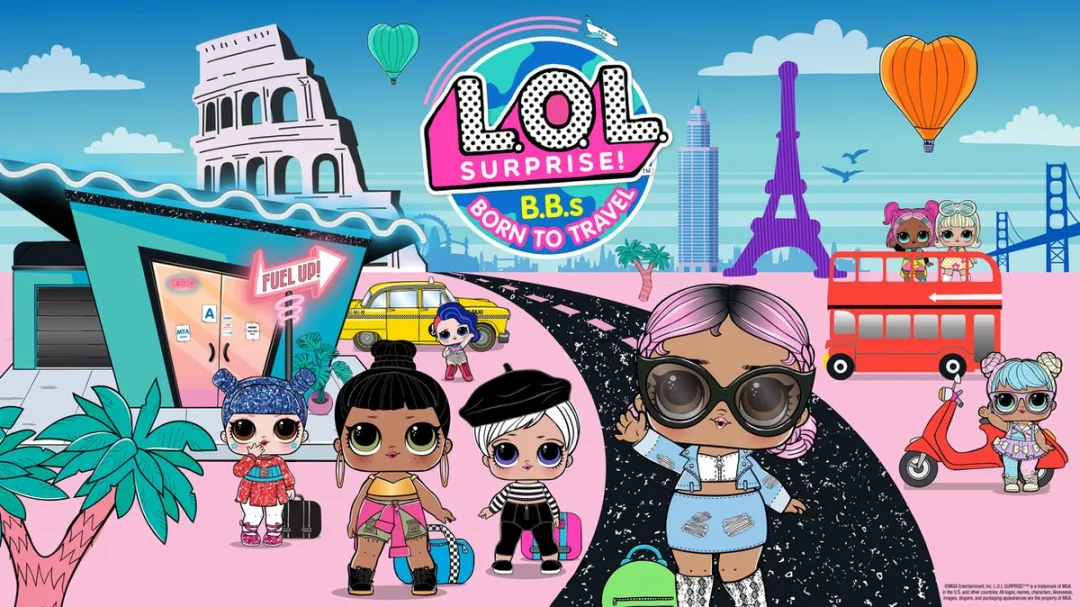 Outright Games L.O.L. Surprise! B.B.s Born to Travel - 4 Spelers