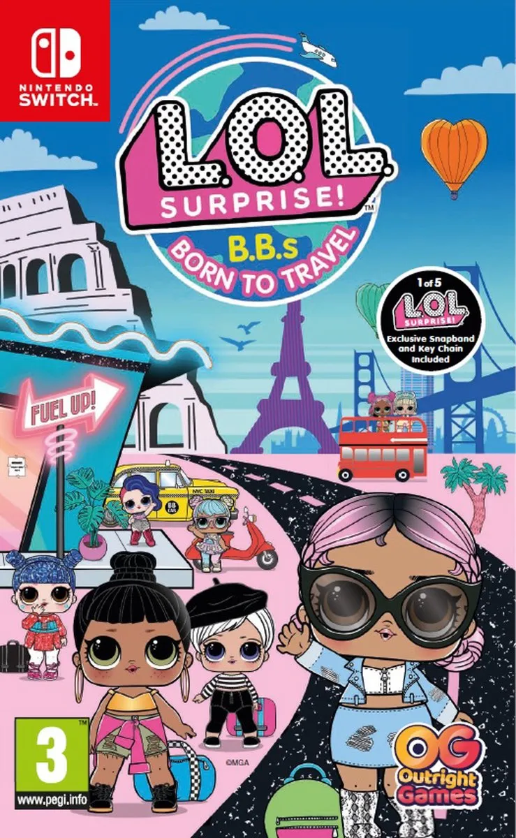 Outright Games L.O.L. Surprise! B.B.s Born to Travel