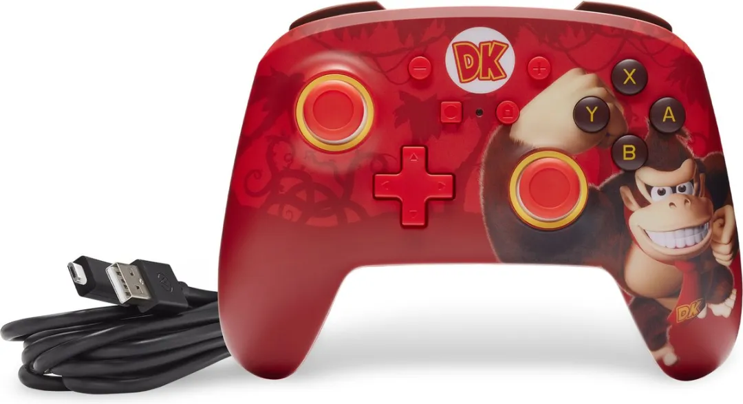 POWERA NSGP0281-01 Bedrade Controller Nintendo Switch - Donkey Kong Flex