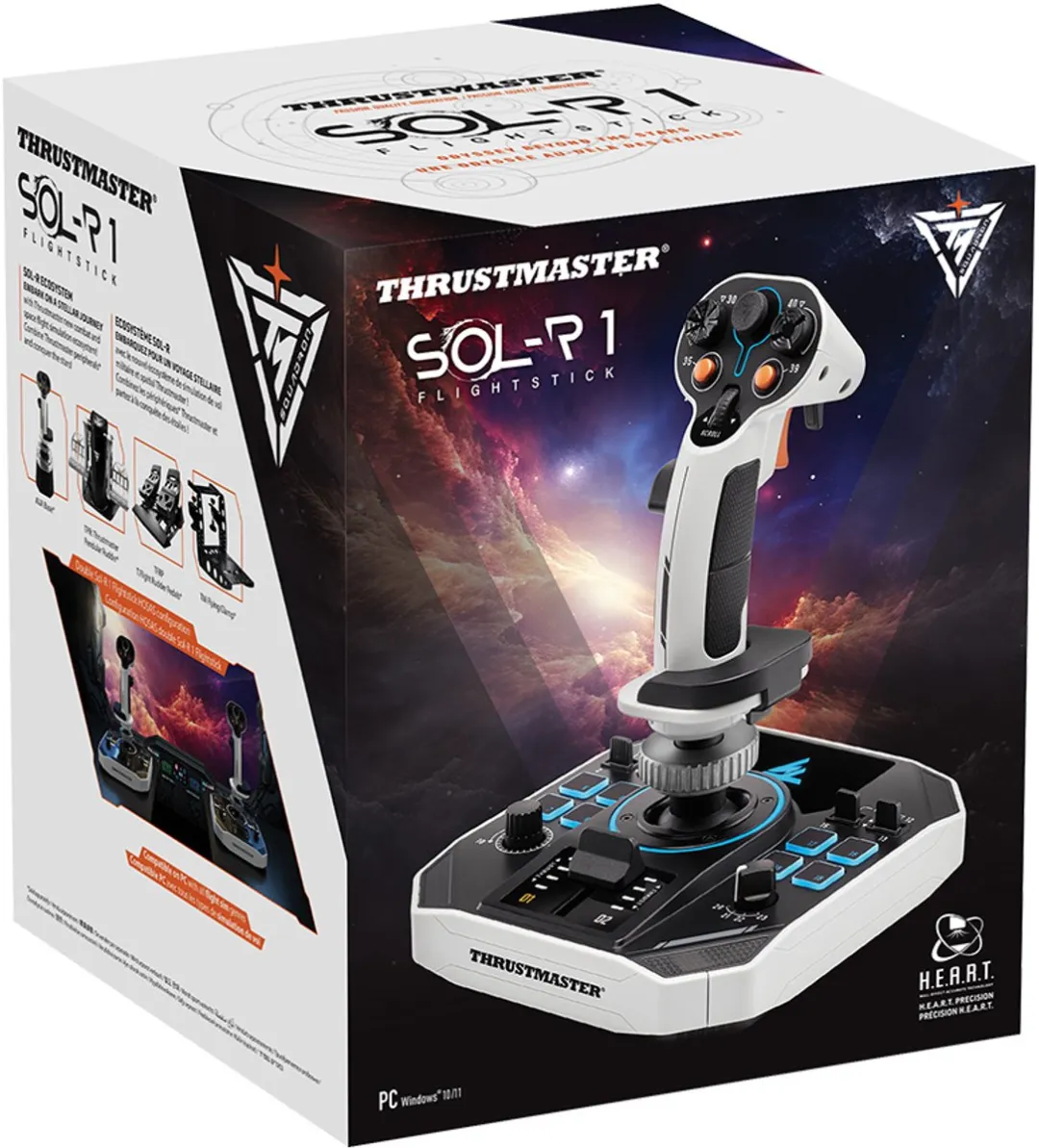 Thrustmaster SOL-R 1 Flightstick - 88 Knoppen - H.E.A.R.T. Technologie - afbeelding 6 van 6