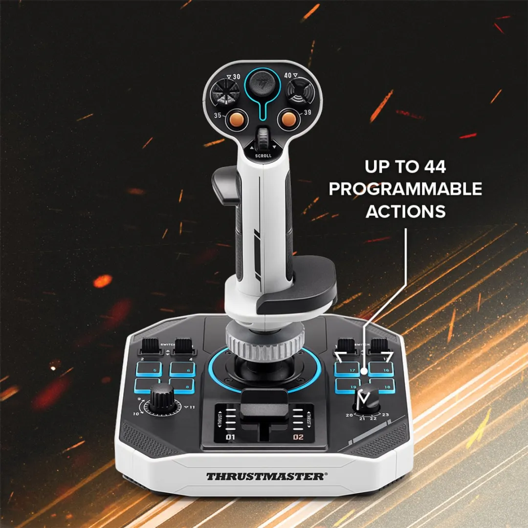 Thrustmaster SOL-R 1 Flightstick - 88 Knoppen - H.E.A.R.T. Technologie