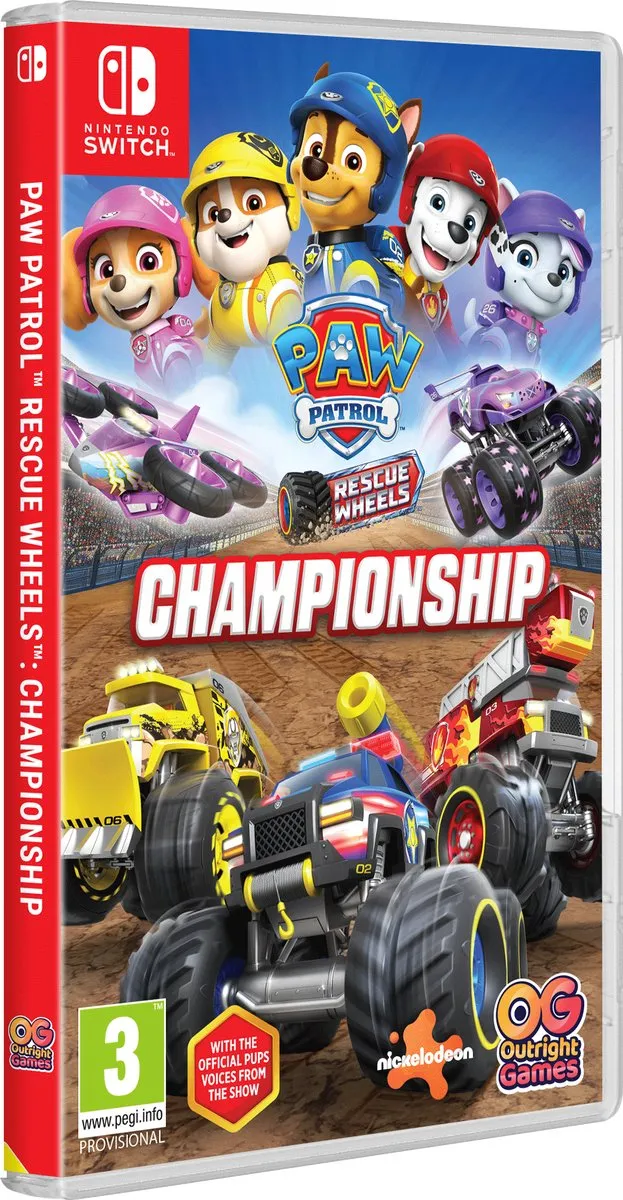Outright Games PAW Patrol Rescue Wheels Championship Nintendo Switch