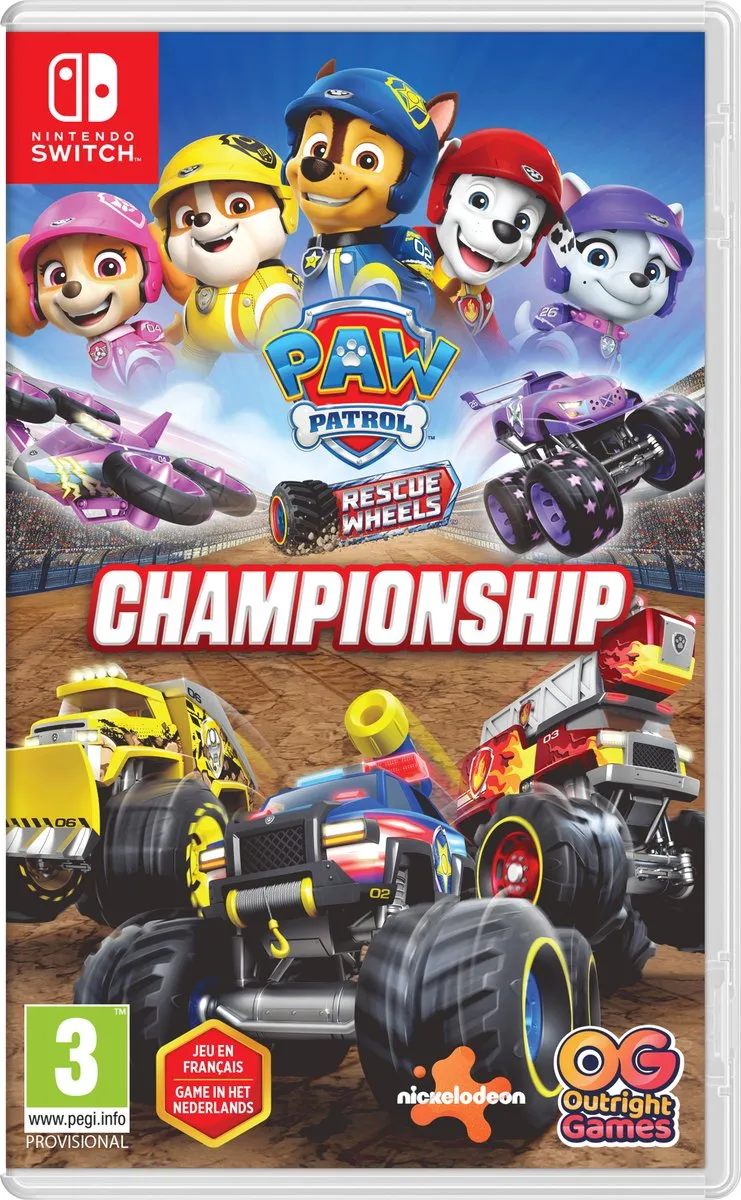Outright Games PAW Patrol Rescue Wheels Championship Nintendo Switch