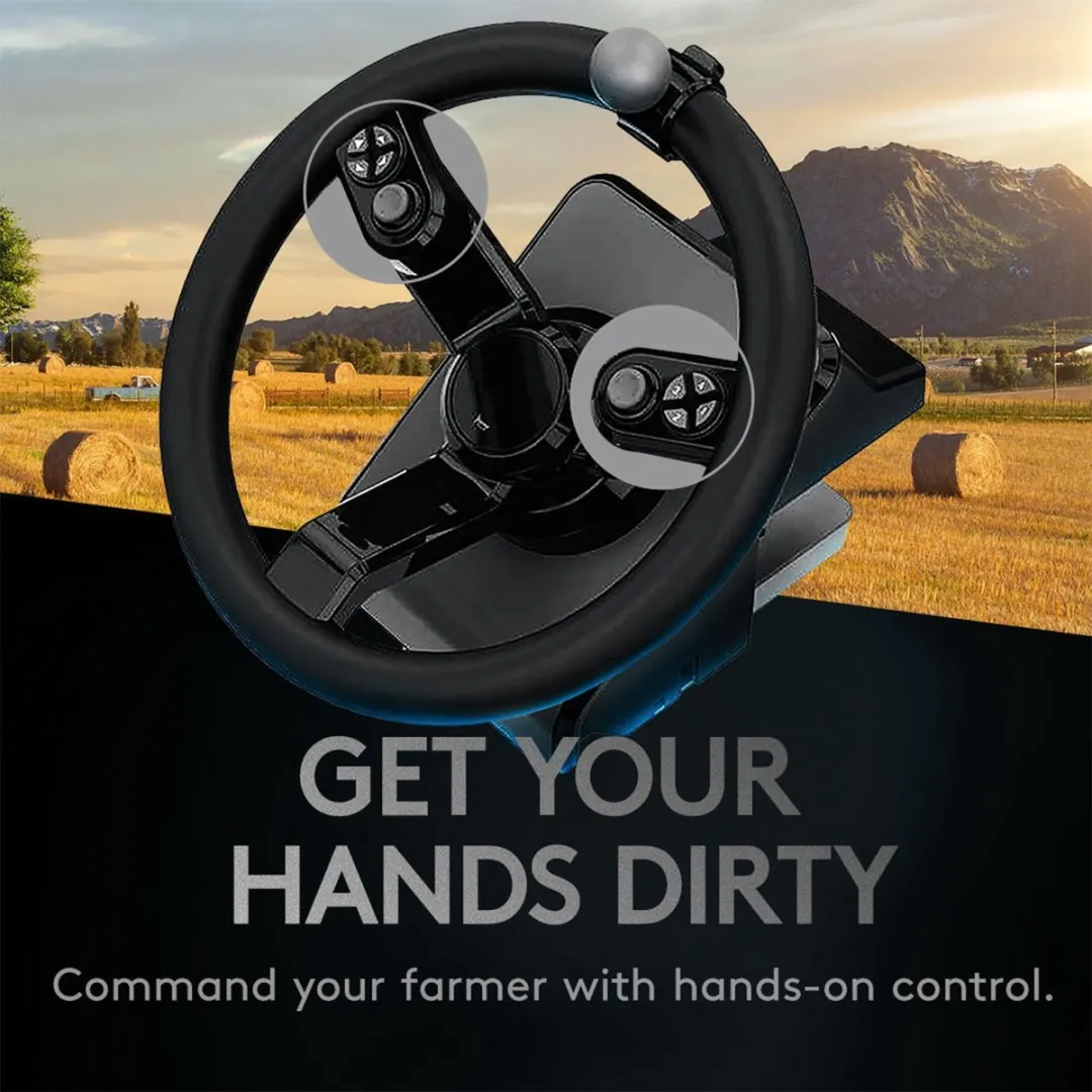 Logitech G Saitek Farming Simulator Controller - Zwart
