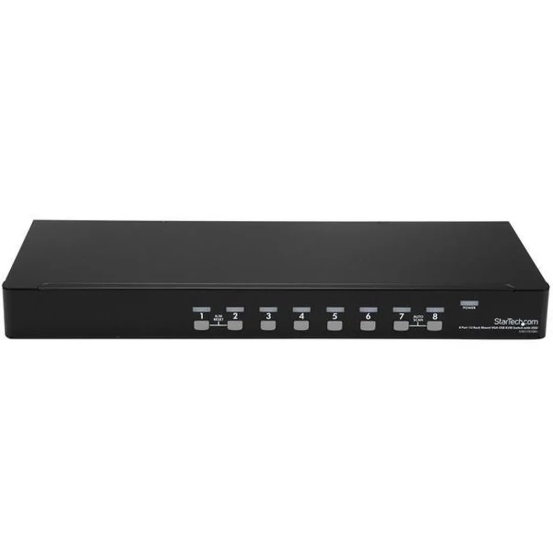 Startech SV831DUSBUK 8-poorts USB KVM-switch - 1U Rack - afbeelding 6 van 6