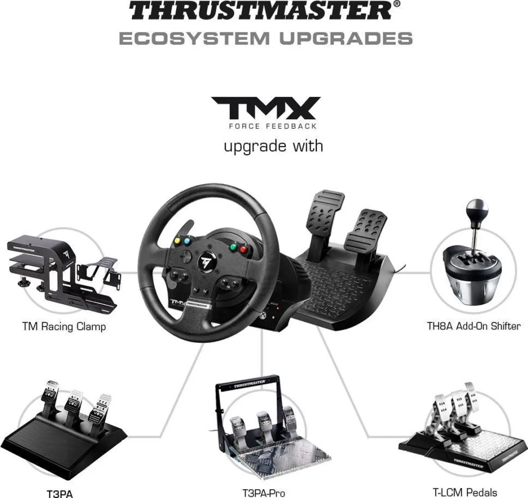 Thrustmaster TMX Racestuur met 2 Pedalen - Xbox/PC - afbeelding 2 van 6