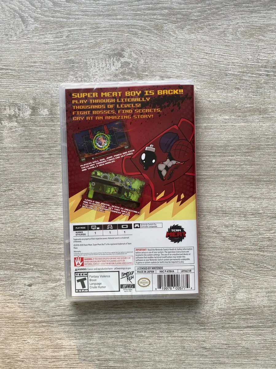 Super Meat Boy Forever #116 Switch