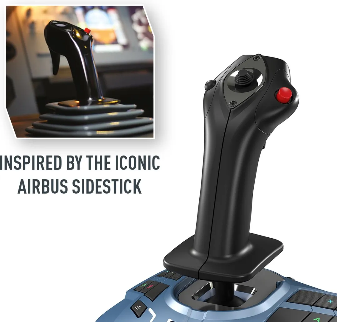 Thrustmaster TCA Sidestick X Airbus Edition Joystick - 21 Knoppen