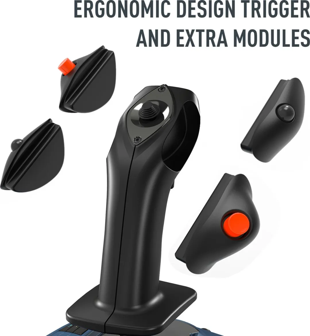 Thrustmaster TCA Sidestick X Airbus Edition Joystick - 21 Knoppen