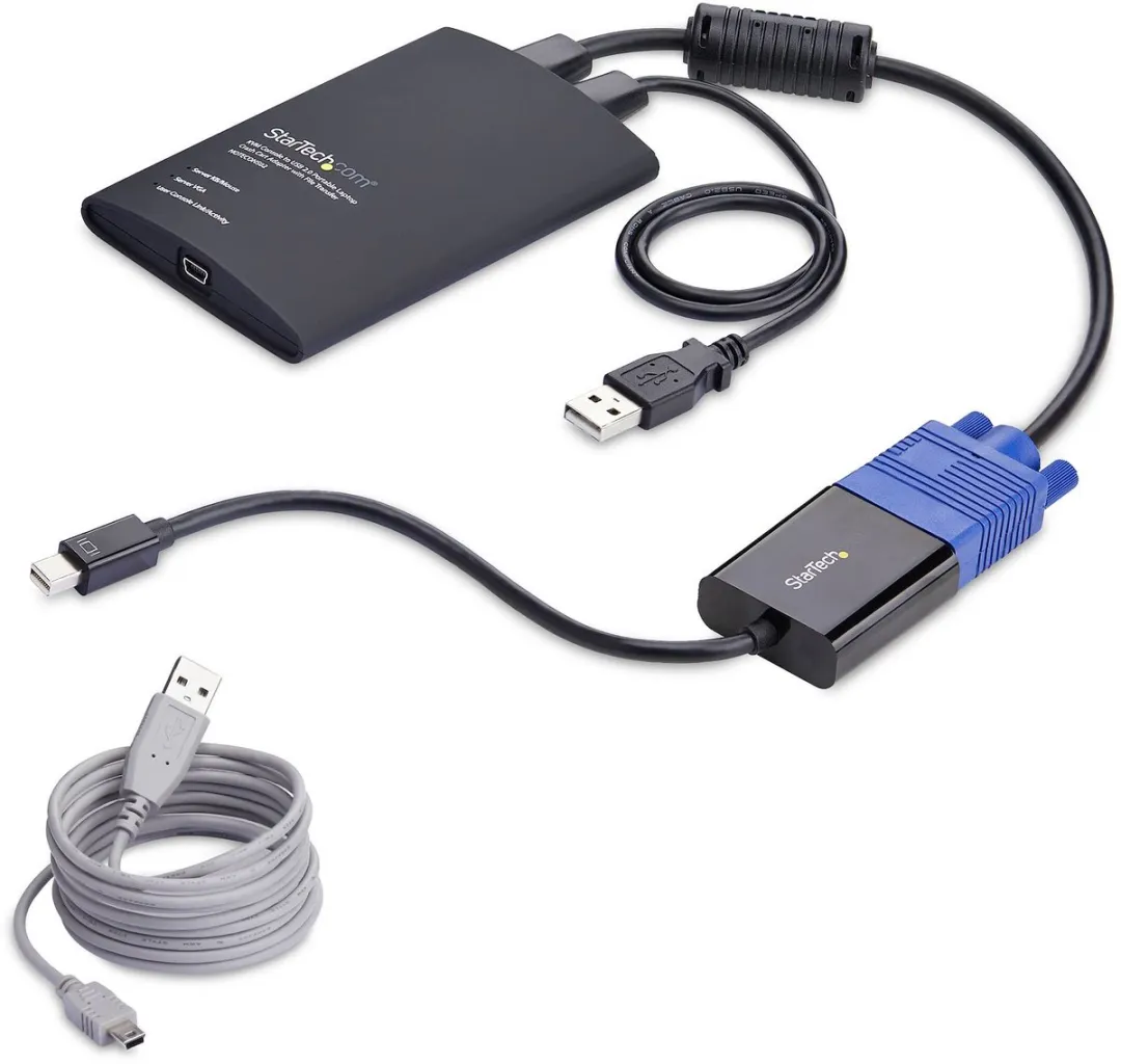 Startech NOTECONS02-VGA-MDP Draagbare KVM Console - Zwart - afbeelding 2 van 6