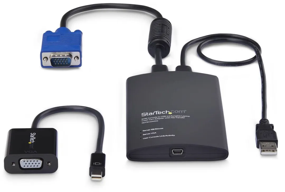 Startech NOTECONS02-VGA-MDP Draagbare KVM Console - Zwart - afbeelding 6 van 6