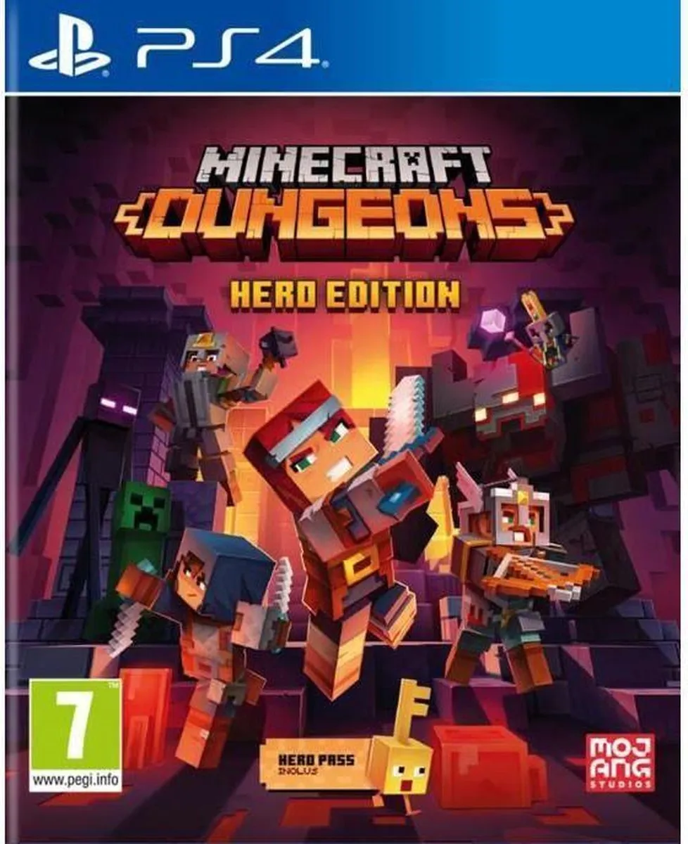 Just for Games Minecraft Dungeons Hero Edition PlayStation 4