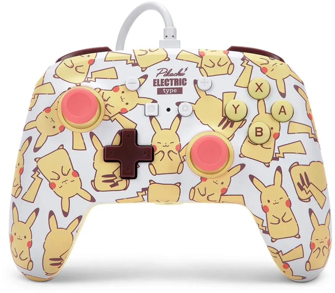 POWERA Pikachu Bedrade Controller 18 Knoppen - 1526547-01
