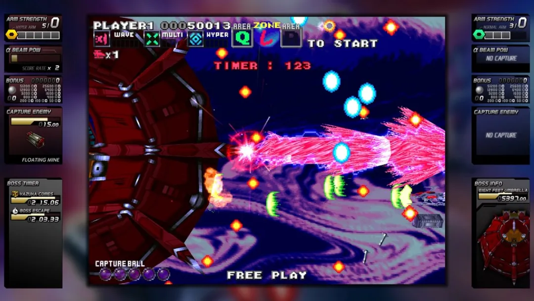 ININ Games G-Darius HD Arcade Game - 2 Spelers