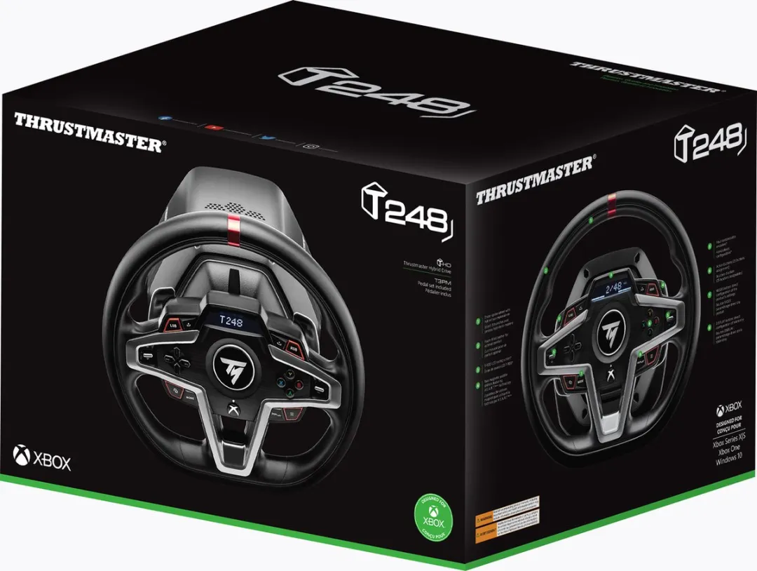 Thrustmaster T248-X TH8A Racestuur & Pedalen + Shifter - Xbox/PC - afbeelding 6 van 6