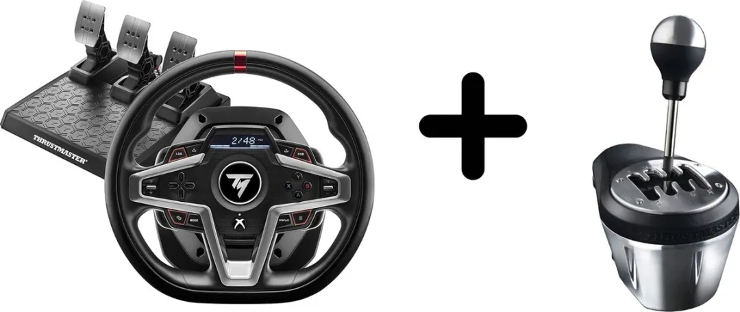 Thrustmaster T248-X TH8A Racestuur & Pedalen + Shifter