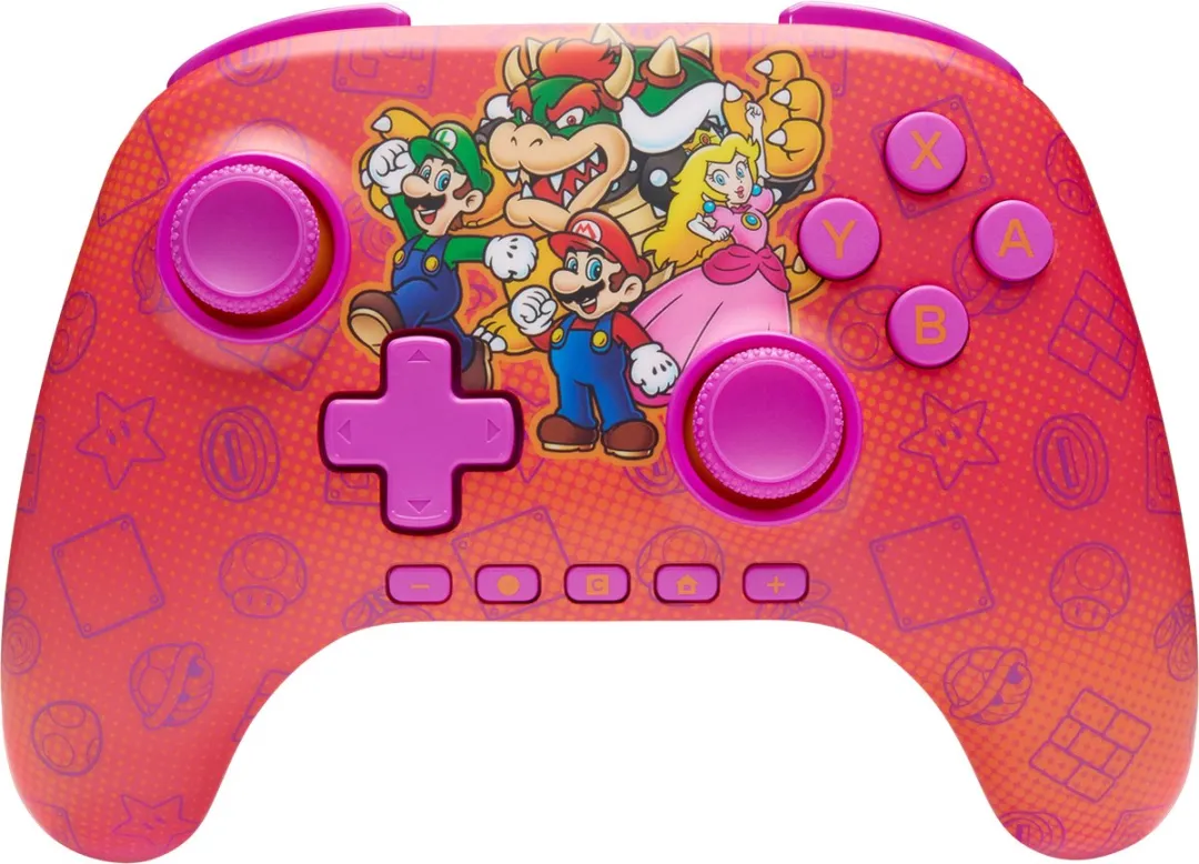 PowerA Advantage NSGP0548 Draadloze Controller - Mario & Friends - 900mAh