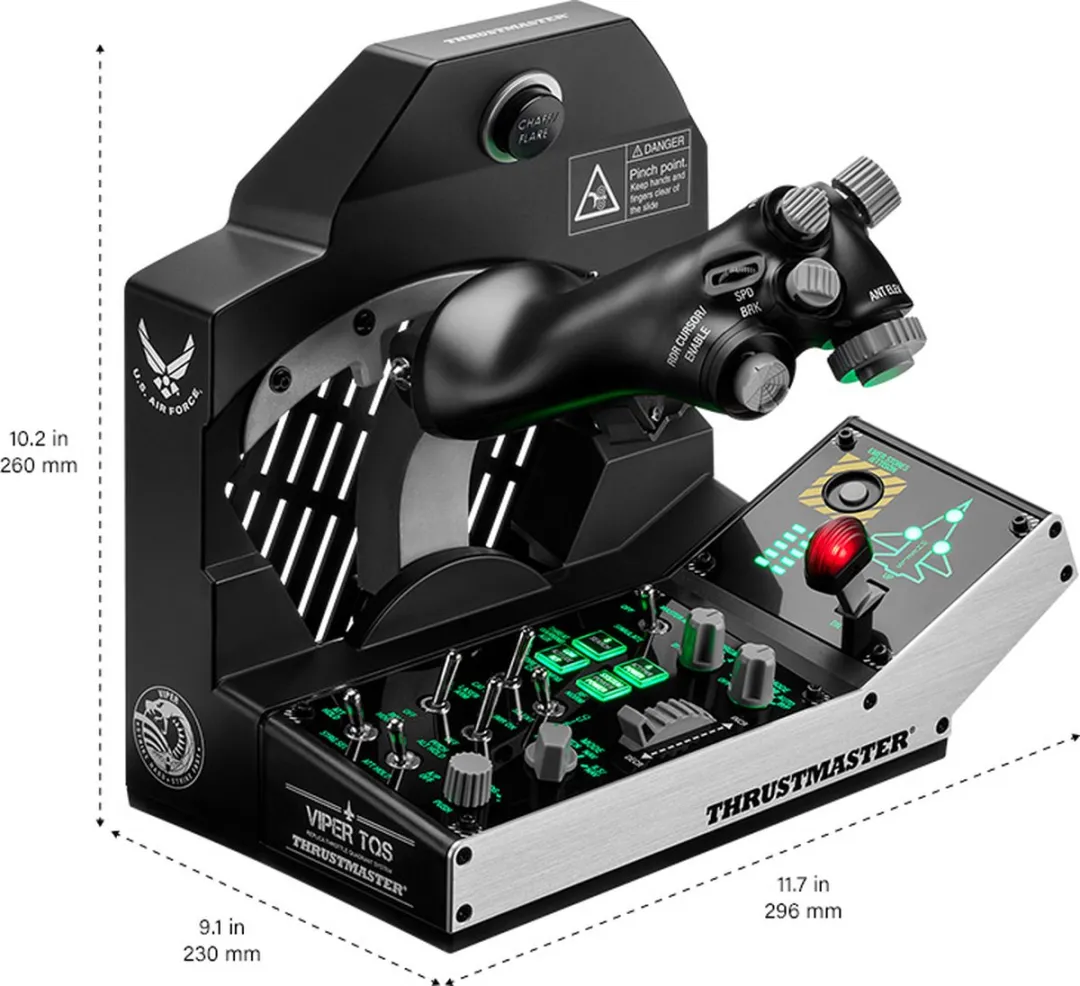 Thrustmaster Viper TQS Mission Pack 4060254 - Flight Sim Controller