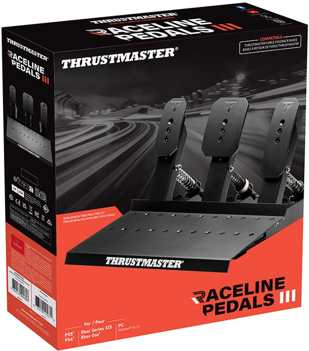 Thrustmaster Raceline Pedals III 4060383 Modulaire Pedaalset - HEART Sensoren