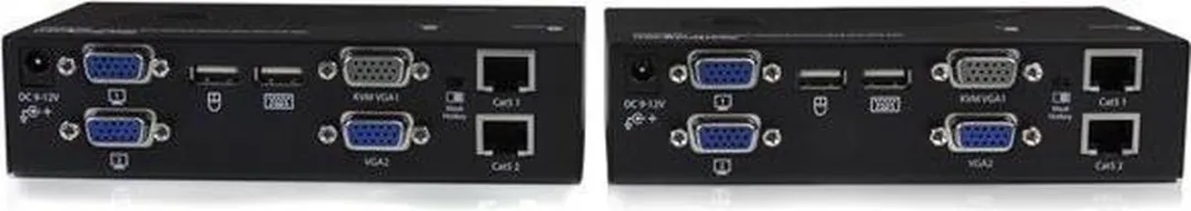 Startech SV565DUTPU USB Dual VGA Extender - 12x USB 2.0 - afbeelding 4 van 5
