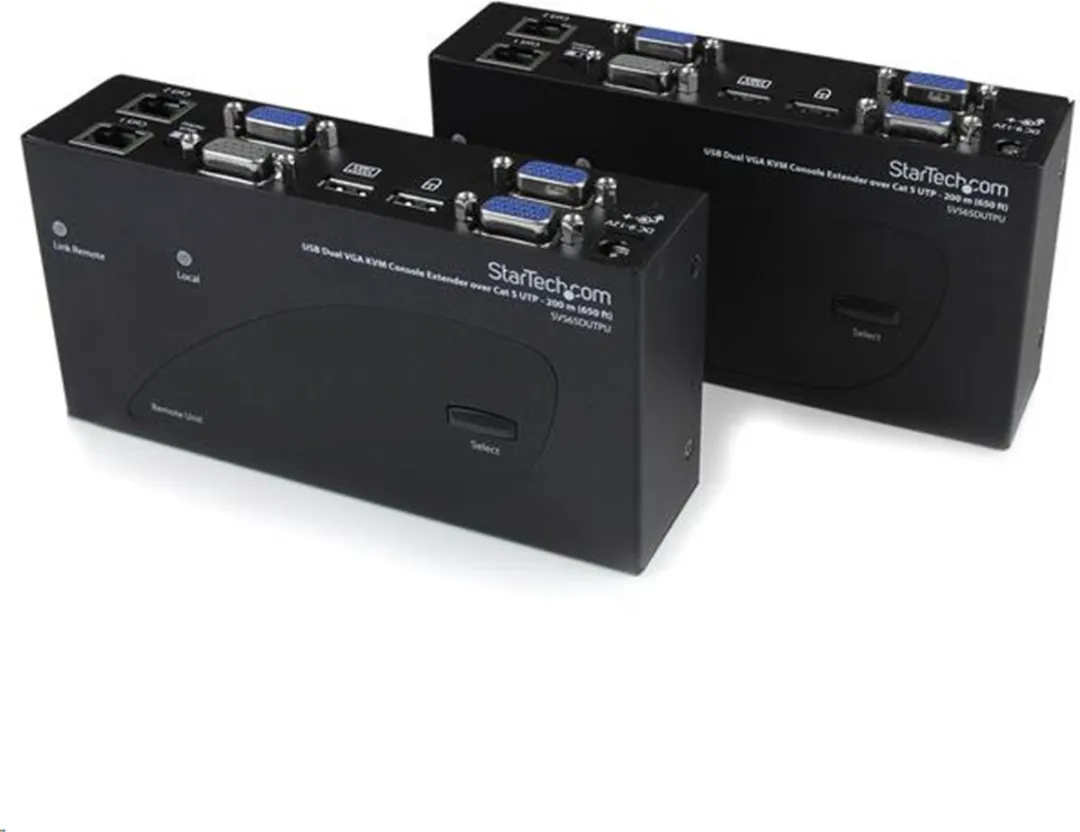Startech SV565DUTPU USB Dual VGA Extender - 12x USB 2.0 - afbeelding 5 van 5