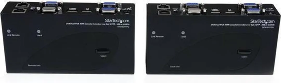 Startech SV565DUTPU USB Dual VGA Extender - 12x USB 2.0 - afbeelding 3 van 5