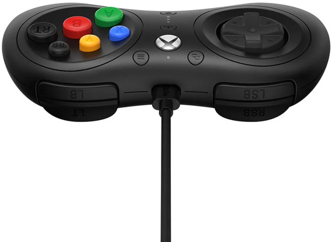 8Bitdo M30 Wired Zwart USB Gamepad Analoog/digitaal Xbox