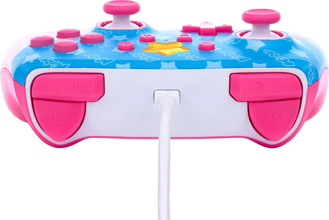 PowerA NSGP0067-01 Bedrade Controller Nintendo Switch - Kirby Blauw/Rose