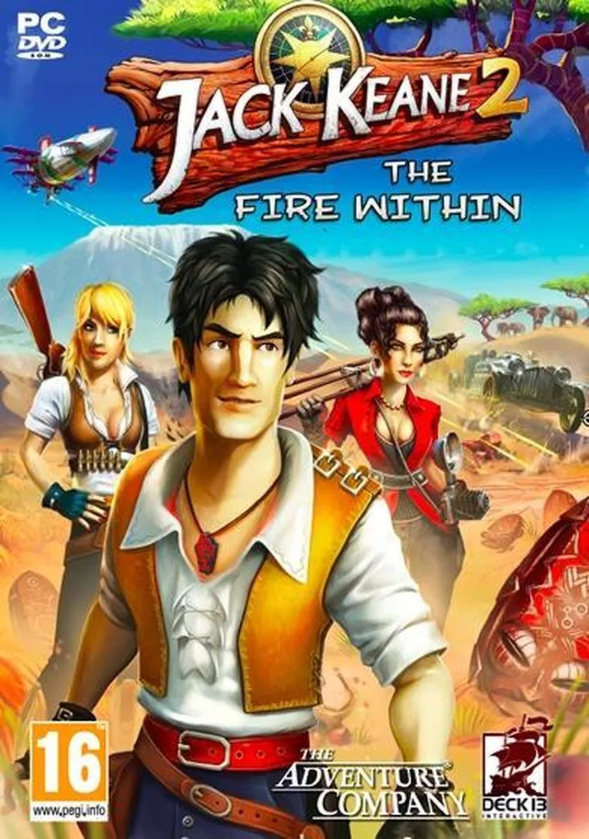 Nordic Games Jack Keane 2 The Fire Within - Windows