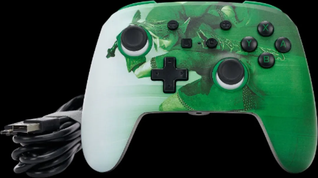 POWERA Heroic Link Bedrade Controller 18 Knoppen - Groen/Wit