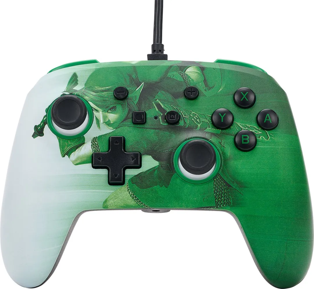 POWERA Heroic Link Bedrade Controller 18 Knoppen - Groen/Wit