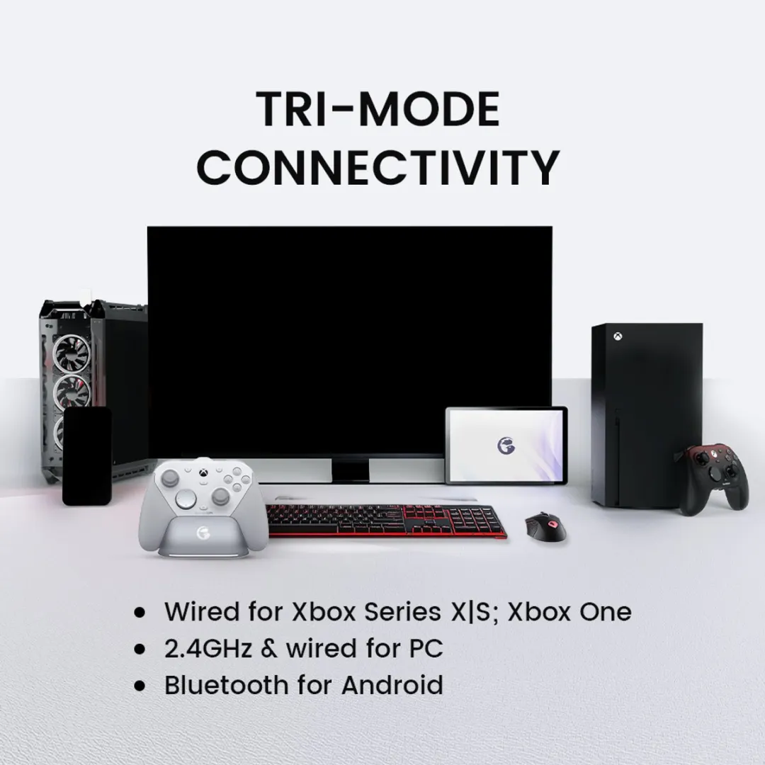 GameSir G7 Pro Controller Wit - Hall Effect - 1200mAh