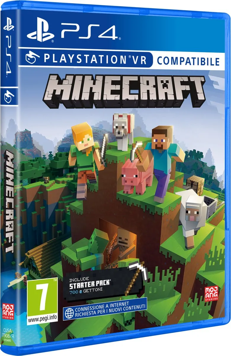 Sony PlayStation Minecraft Starter Collection - Fysieke media